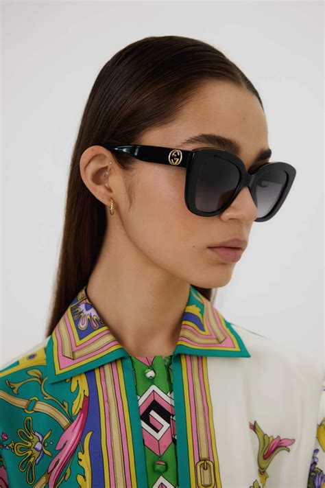 mala gucci rodinha|GUCCI Cat Eye .